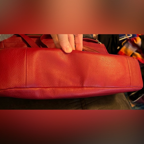 Coach Pebble Leather Shoulder Bag - Picture 4 of 7